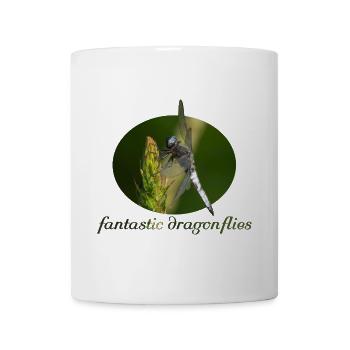 Libelle - Tasse - Weiß - Vorne