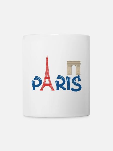 PARIS - Tasse - Weiß
