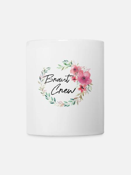 Braut Crew - Junggesellinnenabschied - Tasse - Weiß