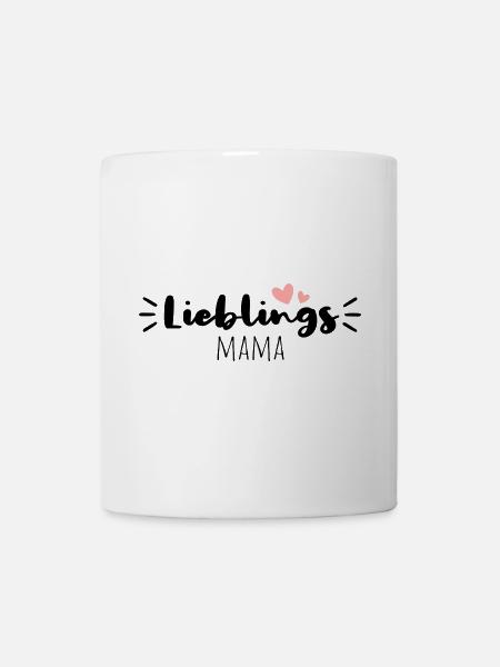 Lieblingsmama - Tasse - Weiß