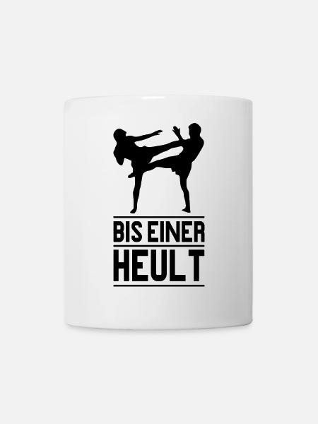 bis einer heult - Tasse - Weiß