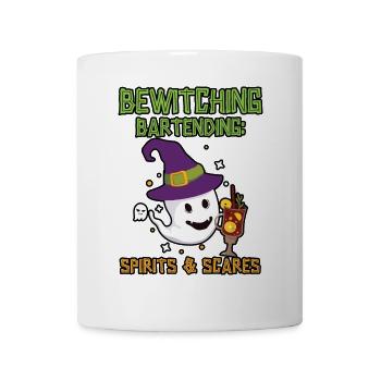 Verhexendes Bartending: Geister & Schreckgespenste - Tasse - Weiß - Vorne