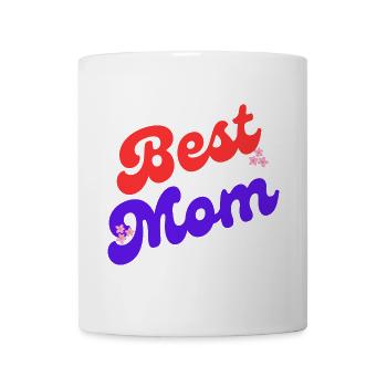 Best Mom - Tasse - Weiß - Vorne