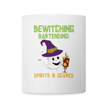 Verhexendes Bartending: Geister & Schrecken Hallow - Tasse - Weiß - Vorne