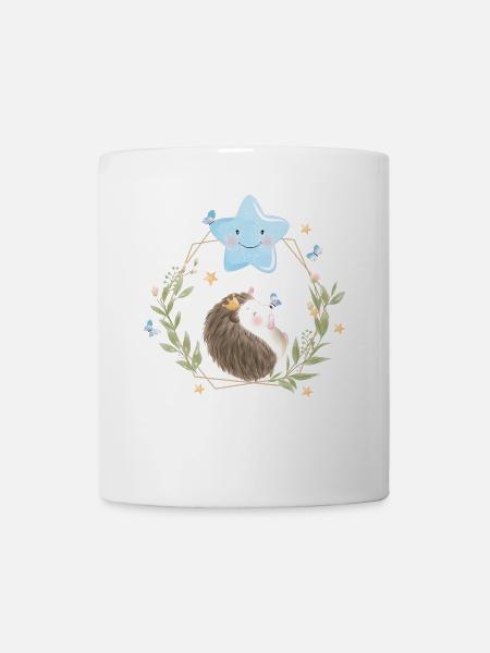 Süßer Baby Igel - Tasse - Weiß
