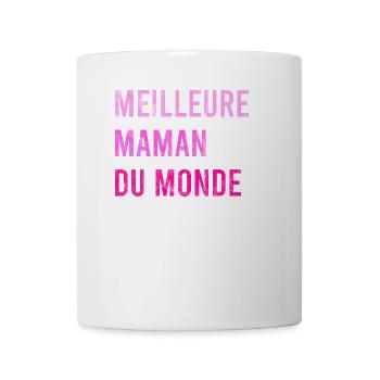 Meilleure Maman Du Monde - Tasse - Weiß - Vorne