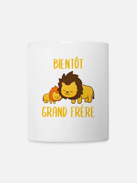 Bientôt Grand Frère - Tasse - Weiß