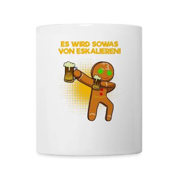Es Wird Sowas Von Eskalieren Lustig Dabbing - Tasse - Weiß - Vorne