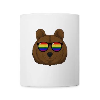 LGBT Bear - Tasse - Weiß - Vorne