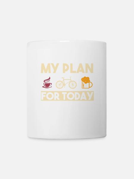 Radfahrer Geschenk - Tasse - Weiß