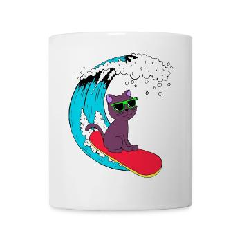 Surfer - Tasse - Weiß - Vorne