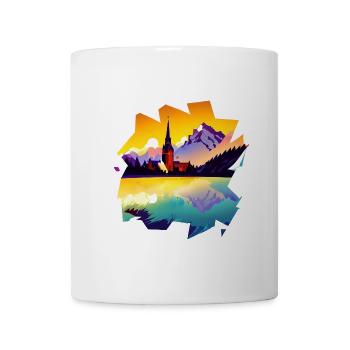 Deutschland ist ein Land mit üppiger Natur - Tasse - Weiß - Vorne