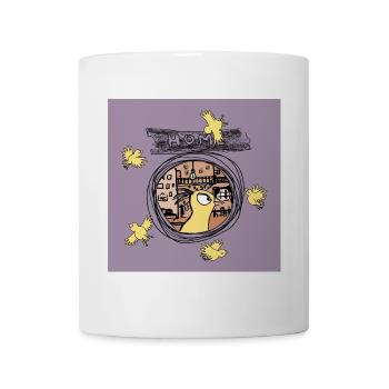 Vogelnest - Tasse - Weiß - Vorne
