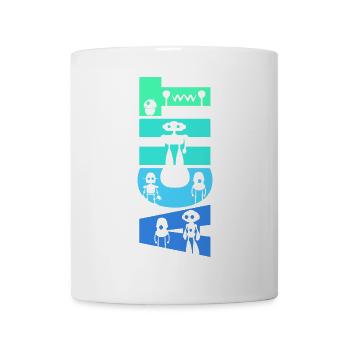 Geburtstag Kinder 8 Jahre alt Robotik Roboter - Tasse - Weiß - Vorne