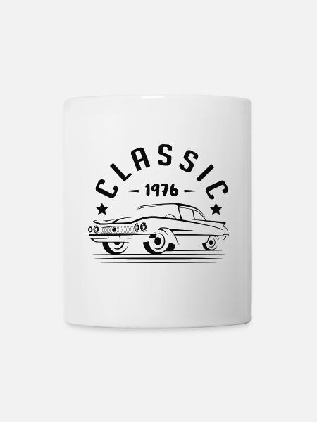 CLASSIC 1976 -Geschenkidee - - Tasse - Weiß