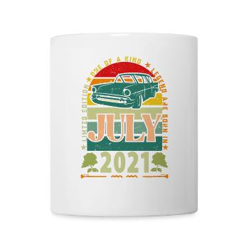 Geburtstagsgeschenk Juli 2021. - Tasse - Weiß - Vorne