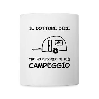 il dottore dice - Tasse - Weiß - Vorne