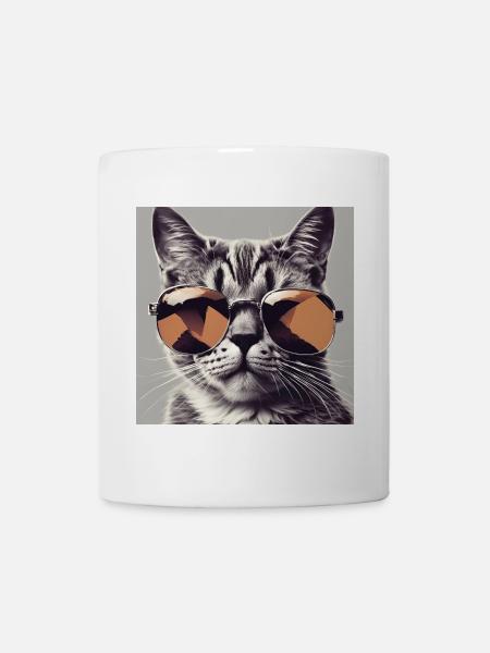 Cool Cat #1 - Tasse - Weiß