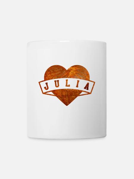 Julia - Tasse - Weiß