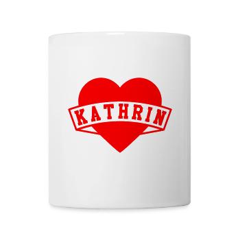 Kathrin Herzen - Tasse - Weiß - Vorne