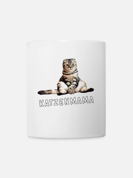 Katze – Katzenmama - Tasse - Weiß