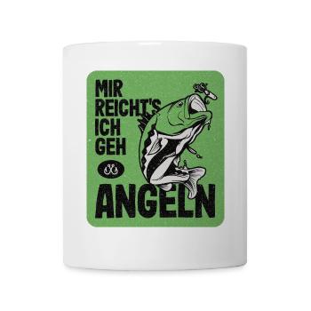 Streetfishing lustiger Fischer Spruch Fischen - Tasse - Weiß - Vorne