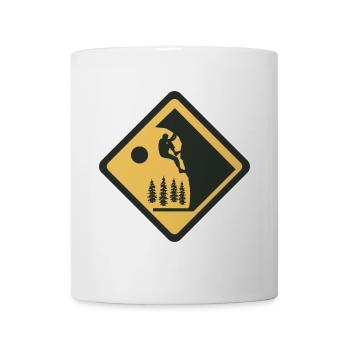 Bergsteiger Bouldern Kletterer Klettern - Tasse - Weiß - Vorne