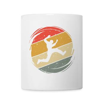 Vintage Parkour Läufer Freerunner Freerunning - Tasse - Weiß - Vorne