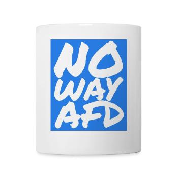 NO WAY AFD! - Tasse - Weiß - Vorne