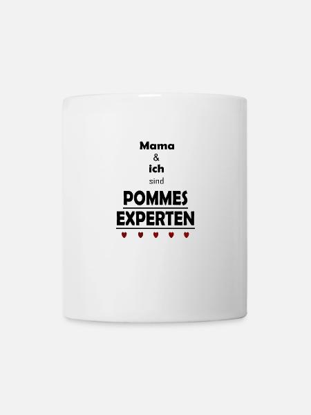 Pommes Experten - Tasse - Weiß