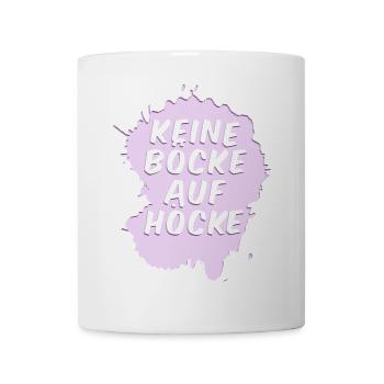 Keine Böcke auf Höcke! - Tasse - Weiß - Vorne