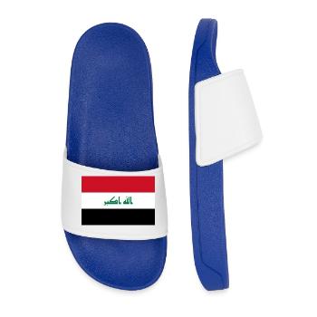 Irak - Männer Badelatschen - Königsblau - Vorne