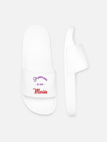 MARIEE. FUTURE MARIEE - Claquettes Homme - blanc