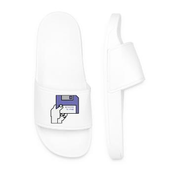Work bench - Men’s Pool Sliders - white - Front