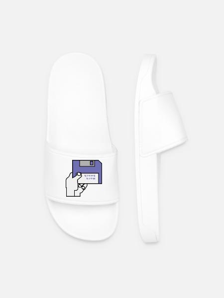 Banc de travail - Claquettes Homme - blanc