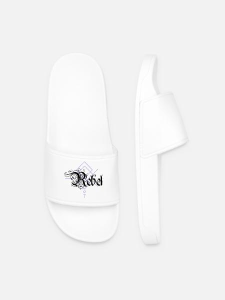 Rebel - Men’s Pool Sliders - white