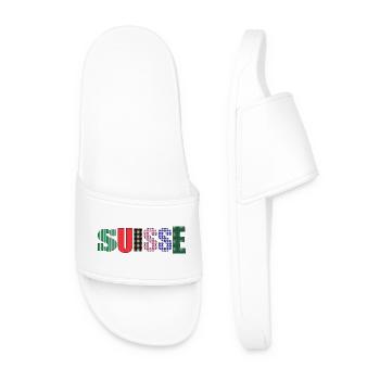 SUISSE. PAYS - Claquettes Homme - blanc - Devant