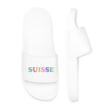 SWITZERLAND. COUNTRY - Men’s Pool Sliders - white - Front