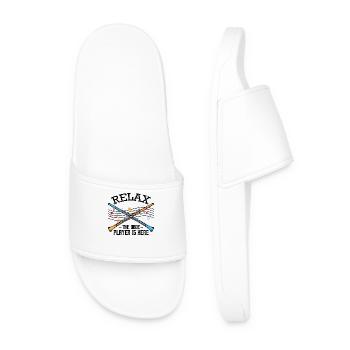 oboe - Men’s Pool Sliders - white - Front