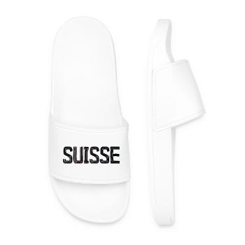 SUISSE. PAYS - Claquettes Homme - blanc - Devant