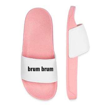 Brum Brum - Men’s Pool Sliders - light pink - Front