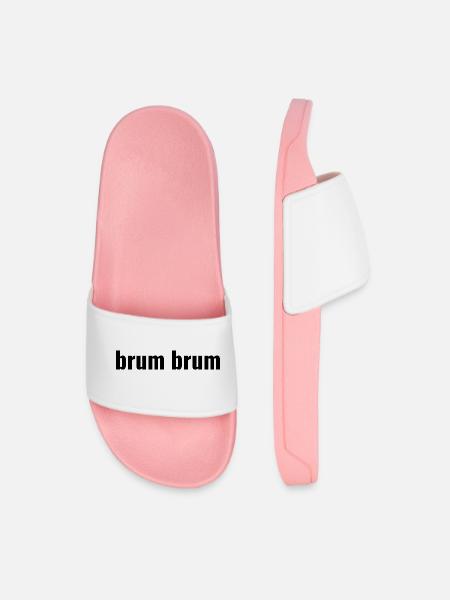 Brum Brum - Claquettes Homme - rose clair