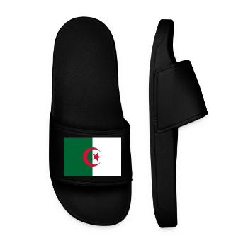 Algerien - Männer Badelatschen - Schwarz - Vorne