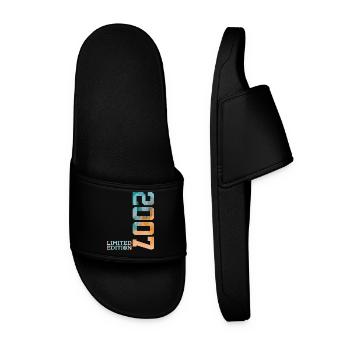 19TH BIRTHDAY LIMITED EDITION 2007 - Men’s Pool Sliders - black - Front