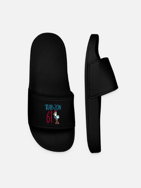 Trabzon 61 Turkey city - Men’s Pool Sliders - black