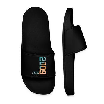 17TH BIRTHDAY LIMITED EDITION 2009 - Men’s Pool Sliders - black - Front