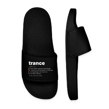 Trance Definition - Not A Phase - Männer Badelatschen - Schwarz - Vorne