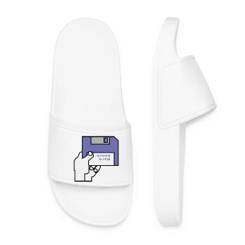 Work bench - Women’s Pool Sliders - white - Front
