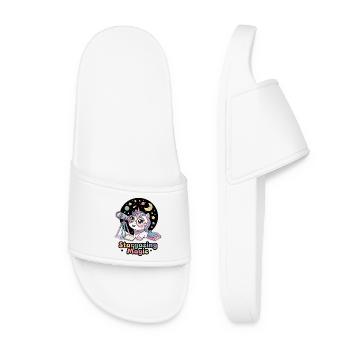 Stargazing Magic - Women’s Pool Sliders - white - Front