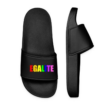 Equality - Women’s Pool Sliders - black - Front